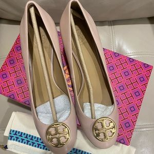 Brand new. Tory Burch Chelsea Wedges. Size 7.5